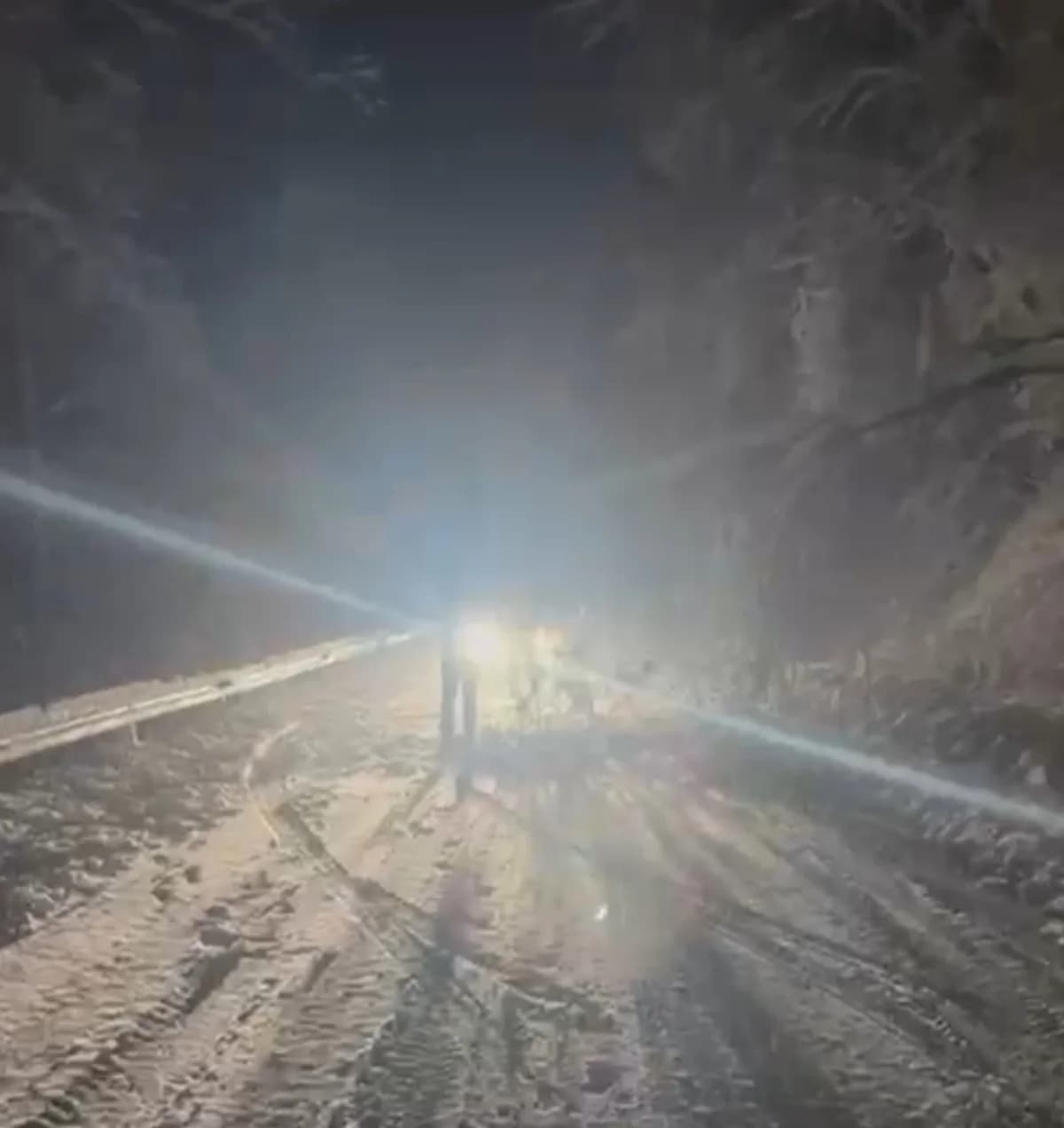 FOTO: Kolaps na Krndiji - Snijeg ’zarobio’ kamione, padala i stabla