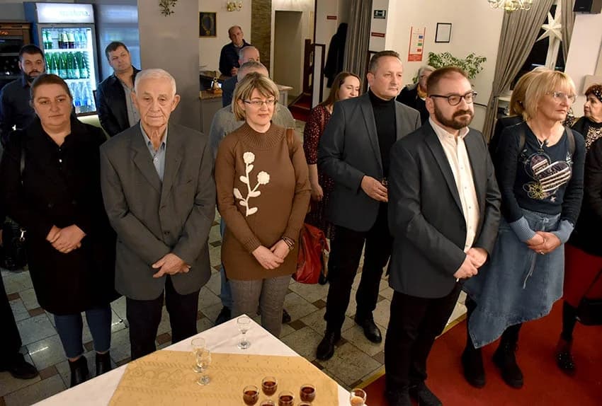 Predstavnici županijskih, gradskih i javnih institucija na božićnom prijemu srpske zajednice