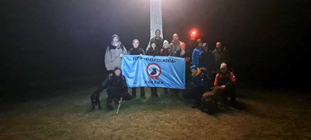 FOTO: Noćni izlet na Vrhovački grad - HPD Gojzerica Požega