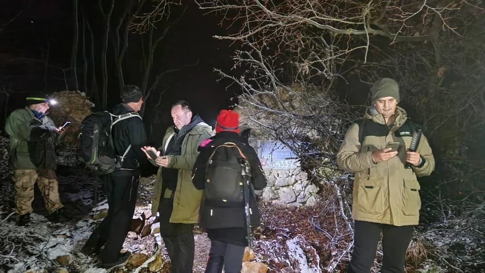 FOTO: Noćni izlet na Vrhovački grad - HPD Gojzerica Požega