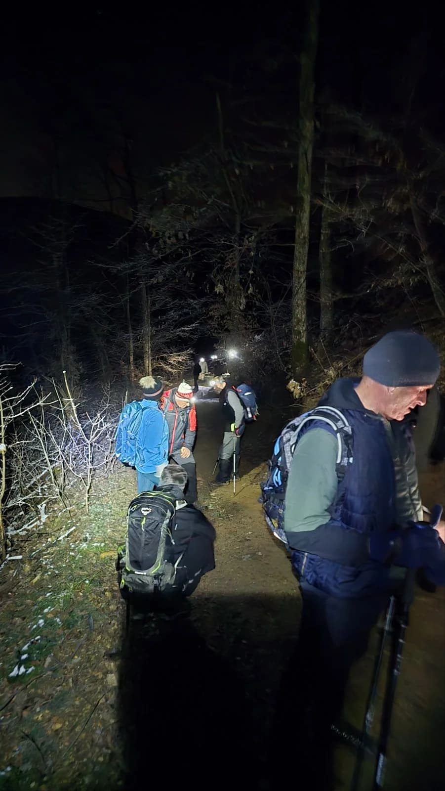 FOTO: Noćni izlet na Vrhovački grad - HPD Gojzerica Požega