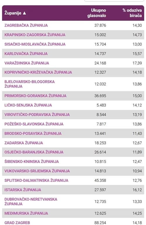 Izlaznost do 11:30 gotovo ista kao u prvom krugu