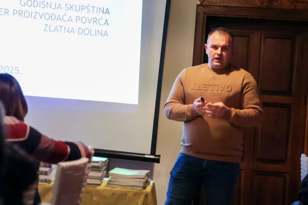 Skupština Udruge proizvođača povrća Zlatna Dolina: „Županija nastavlja s dodjelom potpora poljoprivrednicima“