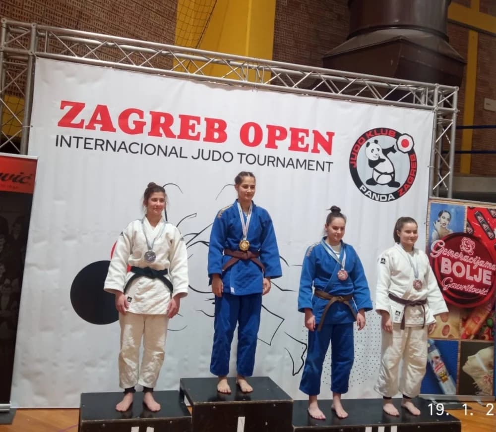 Lana Knaus na Zagreb openu osvojila zlato!