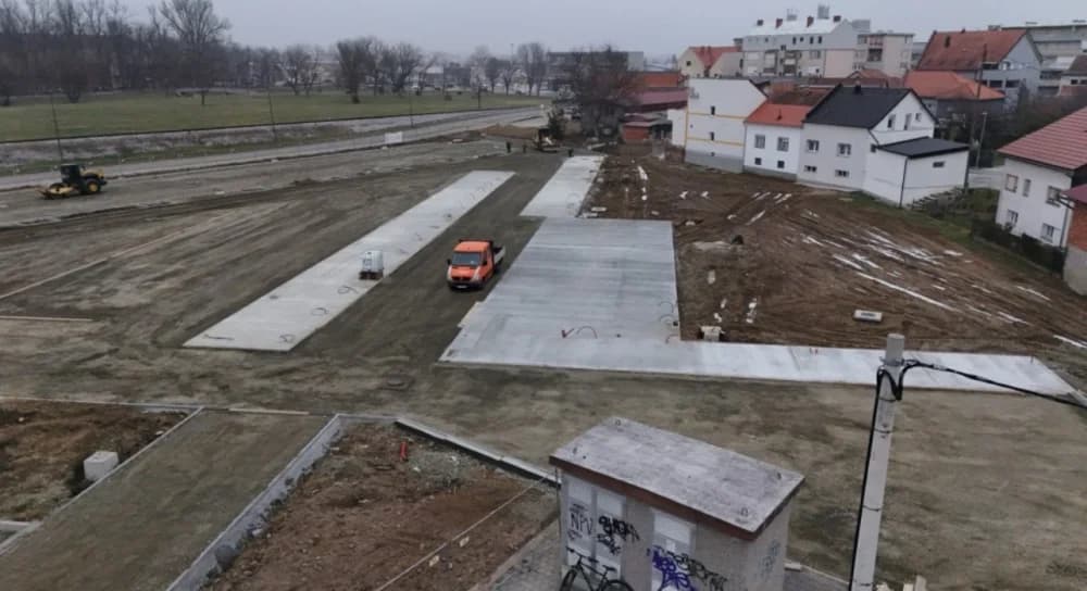 Gradska tržnica Požega: Radovi idu prema planu, preseljenje na proljeće
