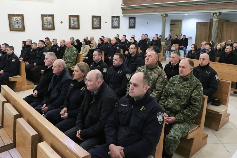 Proslava Dana policijske kapelanije u Požegi
