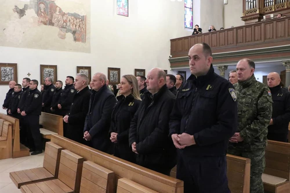 Proslava Dana policijske kapelanije u Požegi