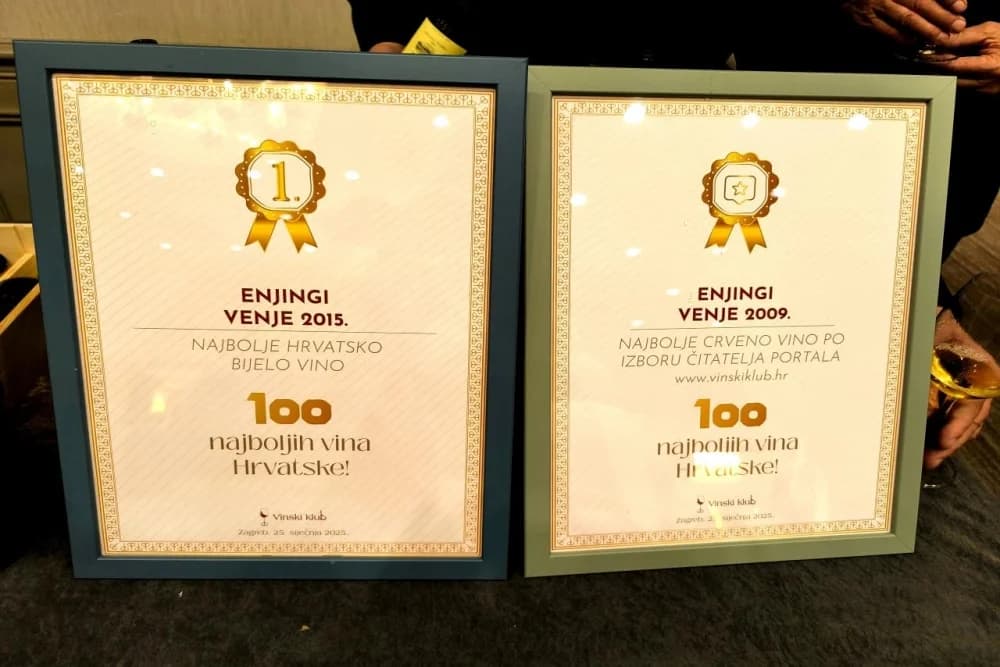 Enjingi Venje 2015.: Hrvatski vinski dragulj ponovno na vrhu ljestvice najboljih