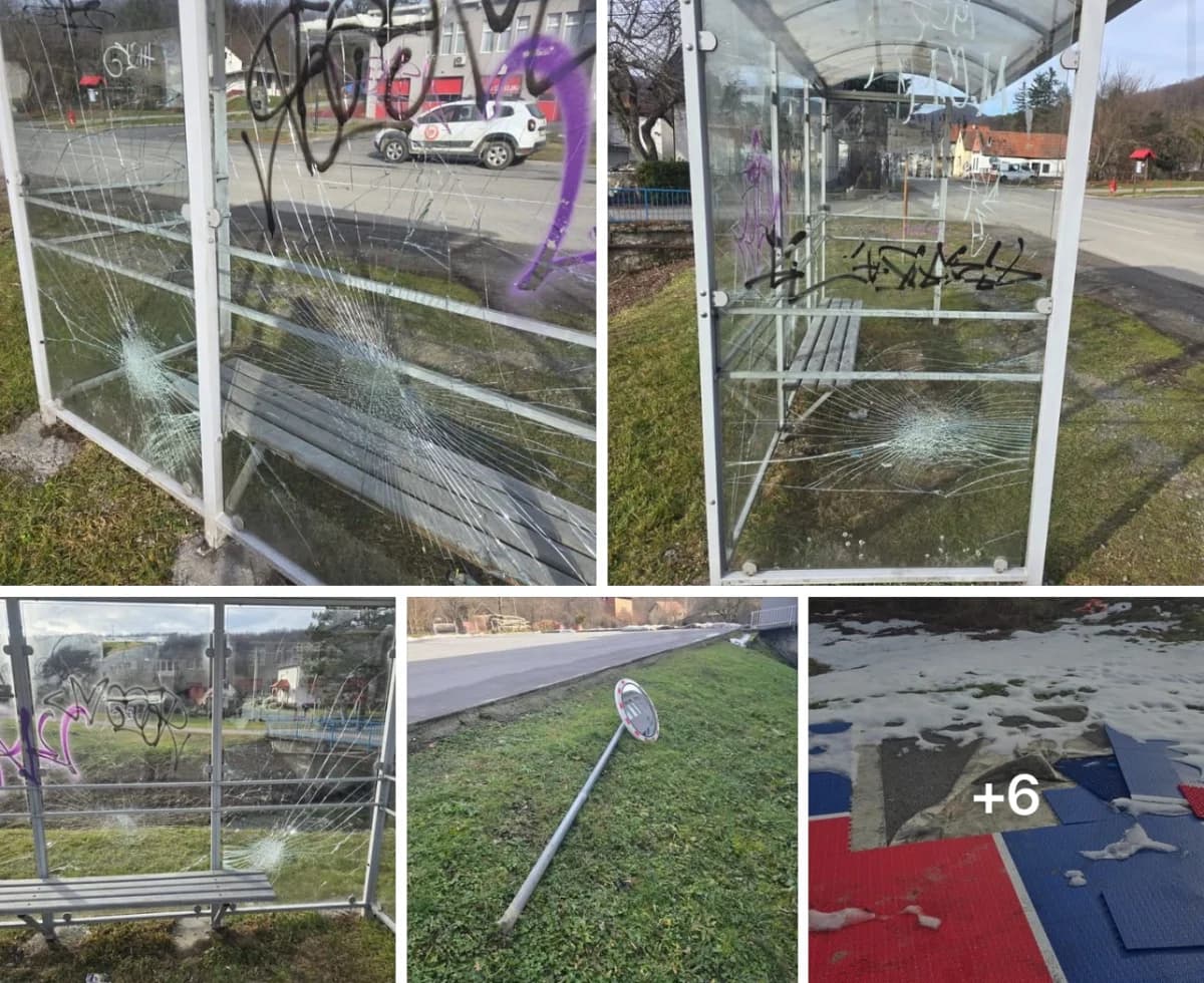 Velika: Vandali uništavaju sve pred sobom