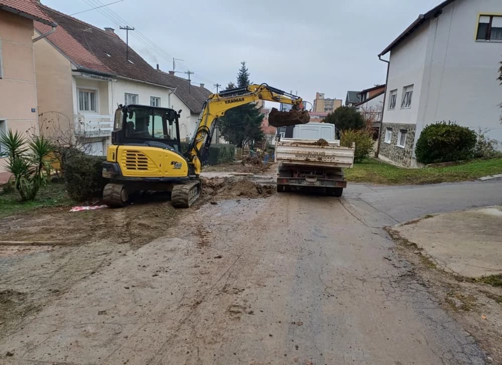 Rekonstrukcija Radničke ulice u Požegi: Modernizacija prometnice i vodovodne mreže