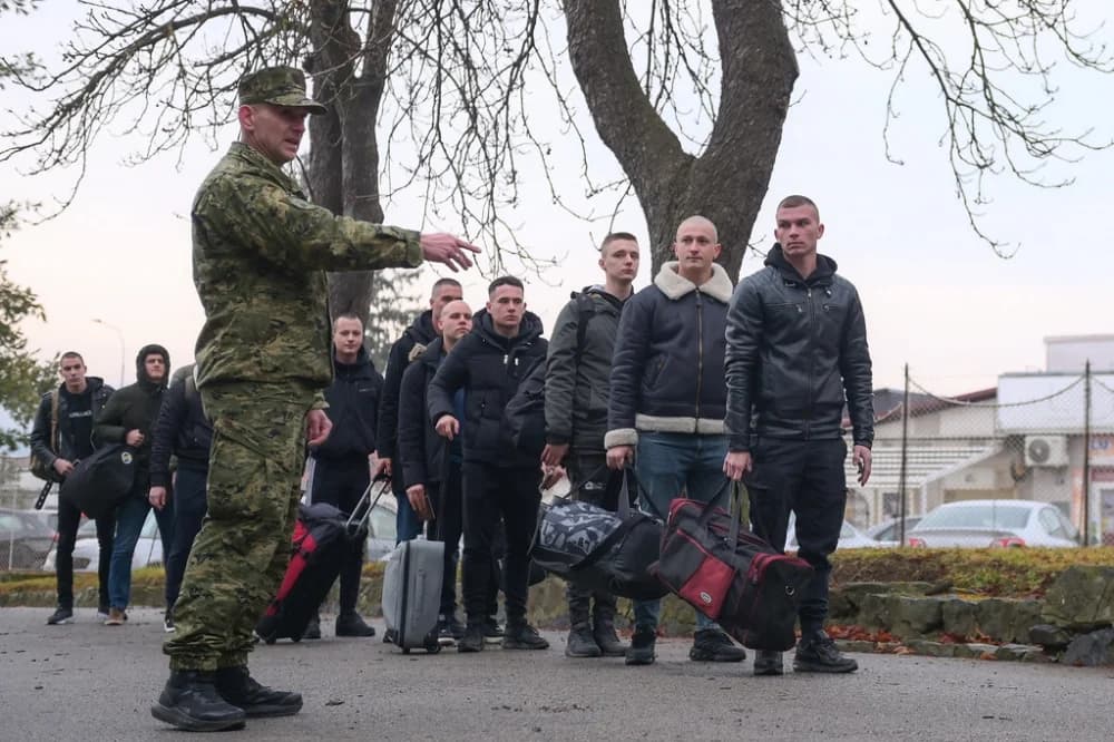 Nova snaga Hrvatske vojske: U Požegu stiglo gotovo 300 ročnika