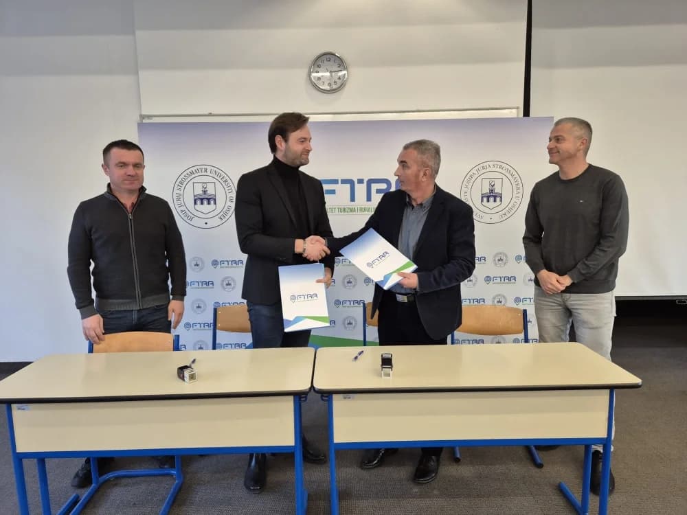 Promocija sporta i turizma - Potpisan sporazum o suradnji FTRR i ŽKK Plamen Požega