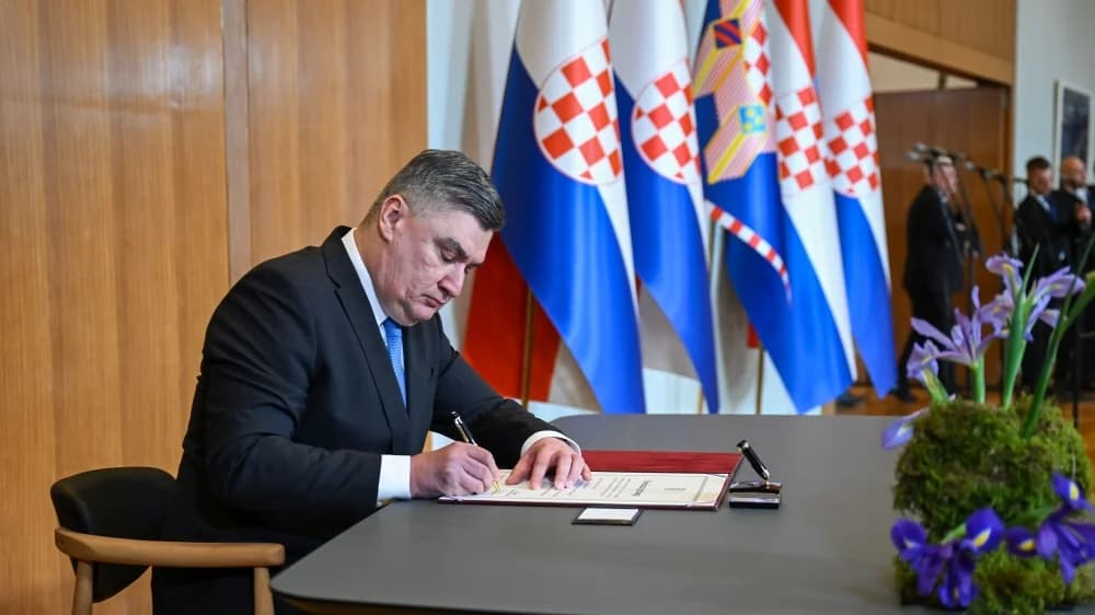Predsjednik Milanović položio svečanu prisegu za svoj drugi petogodišnji mandat na dužnosti predsjednika Republike Hrvatske
