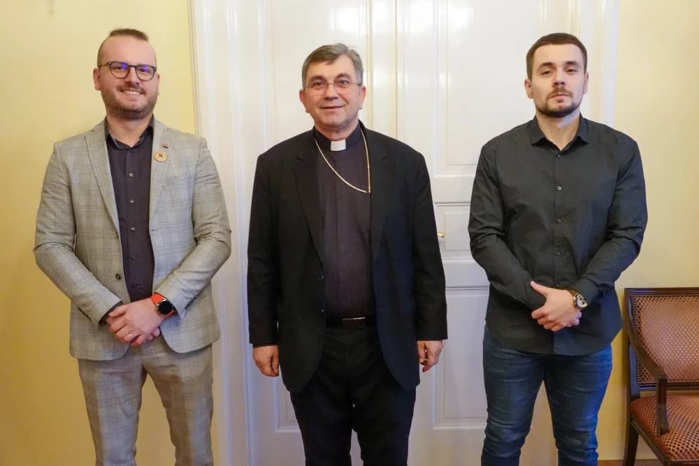 Biskup Martinović primio ravnatelja Državnog arhiva u Slavonskom Brodu