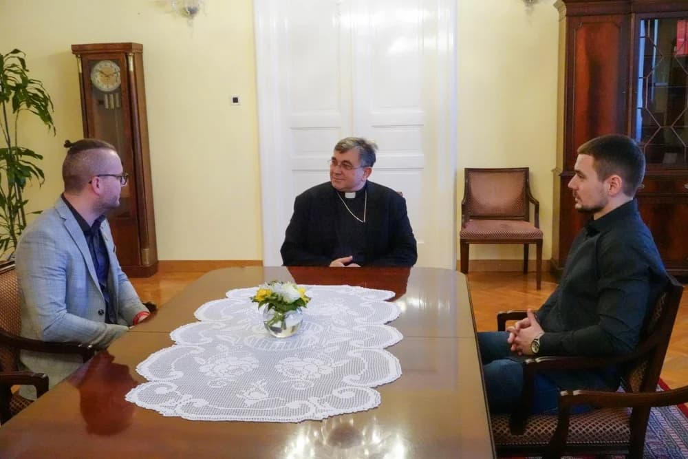 Biskup Martinović primio ravnatelja Državnog arhiva u Slavonskom Brodu