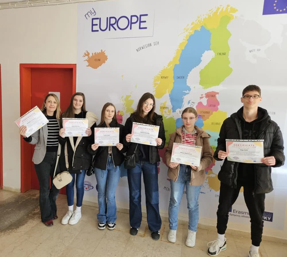 Učenici Ekonomske škole Požega, sudionici nagrađenog eTwinning projekta Global Chatmates u Grčkoj