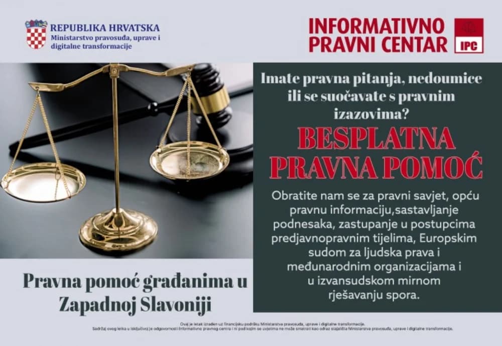 Potrebna Vam je pomoć pri ostvarivanju vaših prava, a ne znate kome se možete obratiti? Znate li za besplatnu pravnu pomoć?