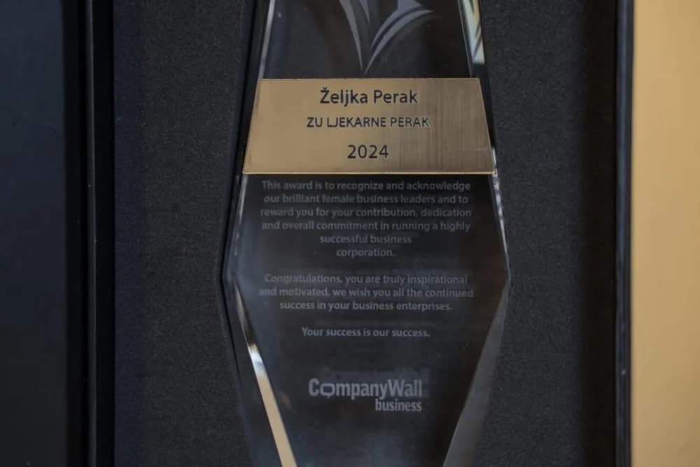 Kutjevčanka Željka Perak dobitnica prestižne Kristalne plakete Female Business Leaders
