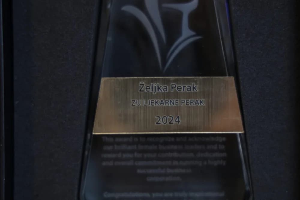 Kutjevčanka Željka Perak dobitnica prestižne Kristalne plakete Female Business Leaders