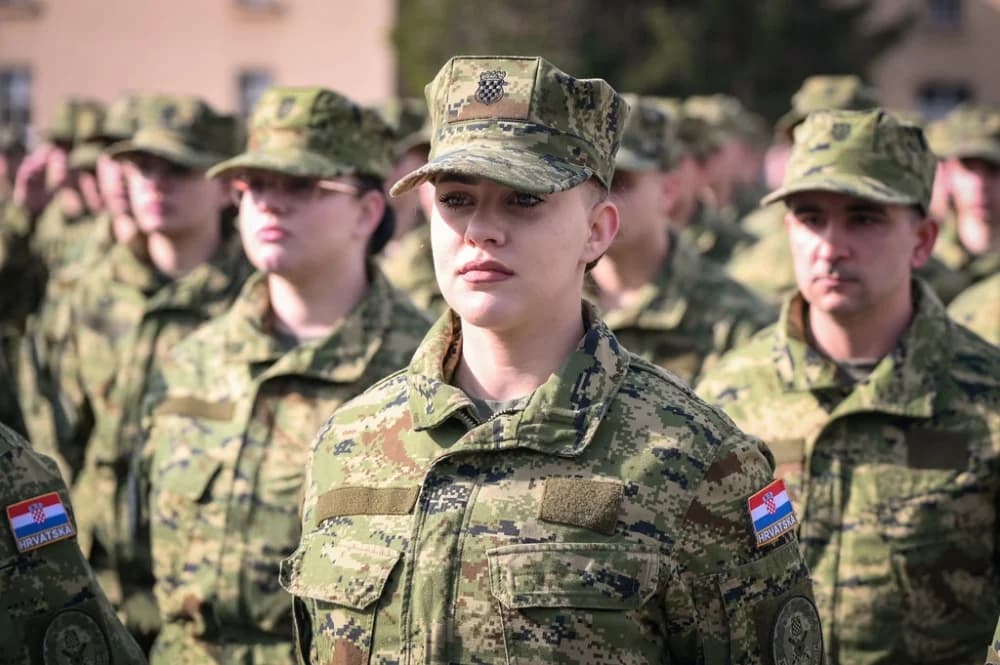289 dragovoljnih ročnika prisegnulo Domovini: Čast je biti u Hrvatskoj vojsci