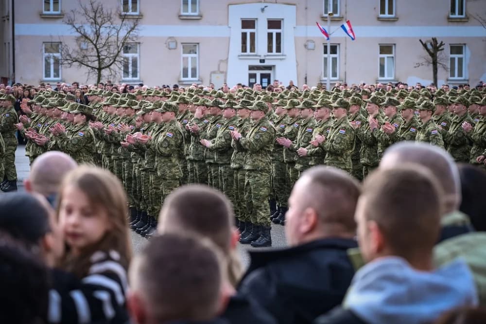 289 dragovoljnih ročnika prisegnulo Domovini: Čast je biti u Hrvatskoj vojsci
