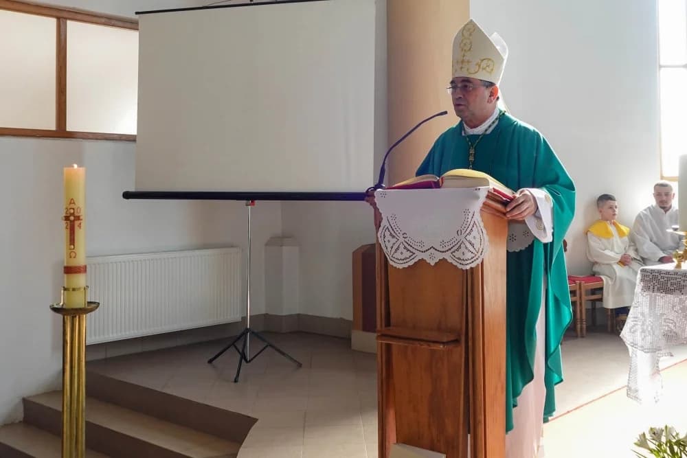 Krštenje šestog djeteta roditelja Jozić u Đulovcu