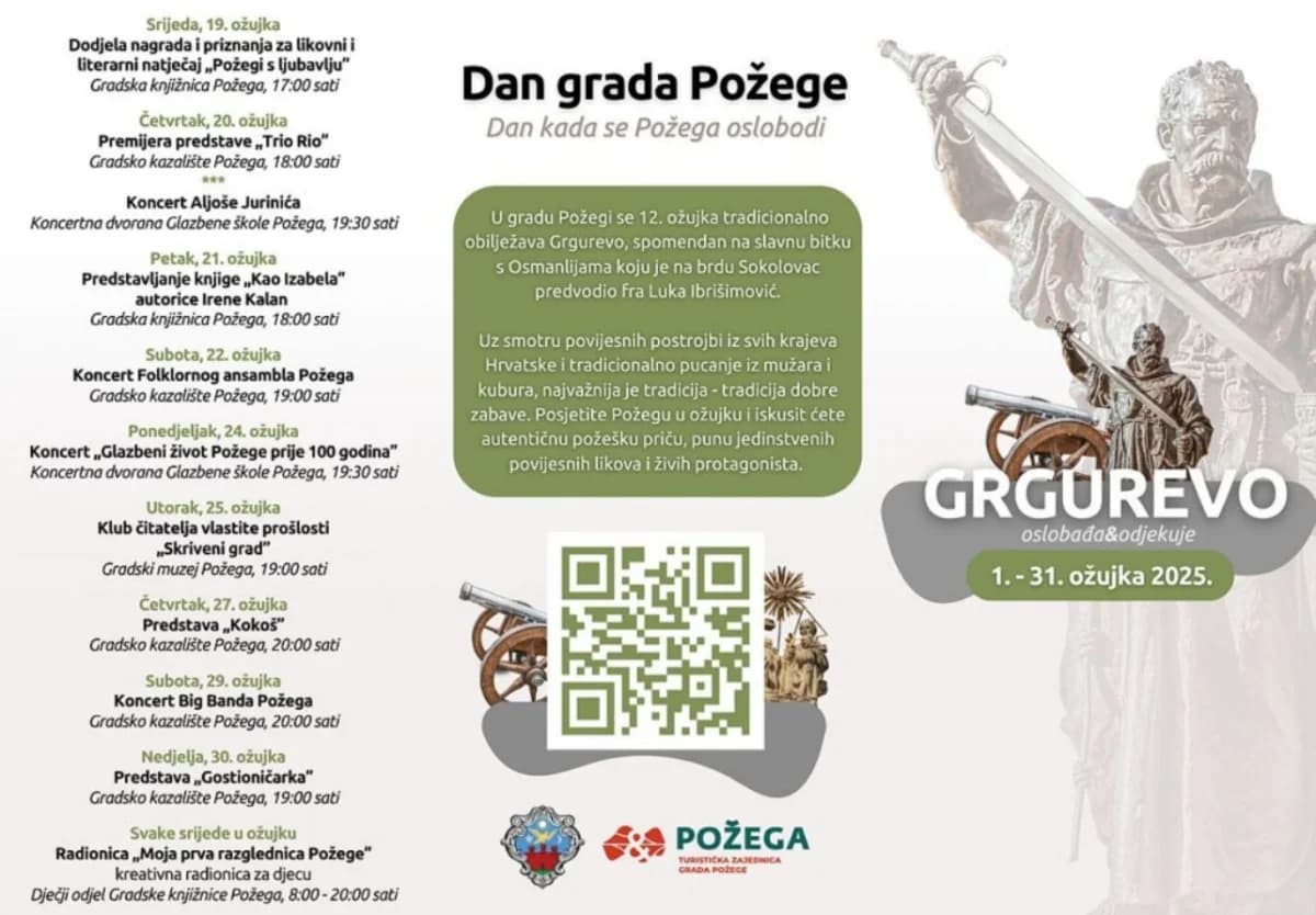 Predstavljen program obilježavanja Dana grada Požege