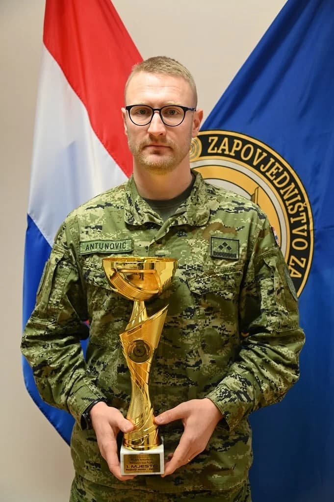 Hrvatski vojnik satnik Antunović iz Požege među dva najbolja sportaša godine