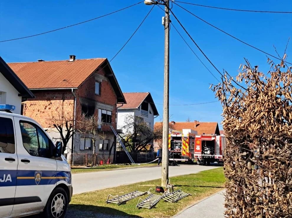 Vatra progutala sobu u Filipovcu, uzrok kratki spoj na lampi