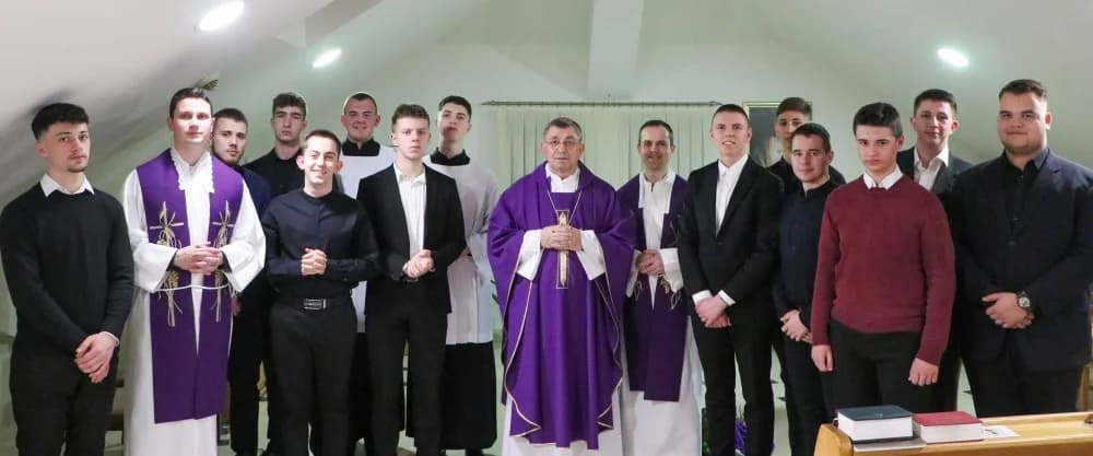 Biskup Ivo na prvi korizmeni petak u požeškom Kolegiju