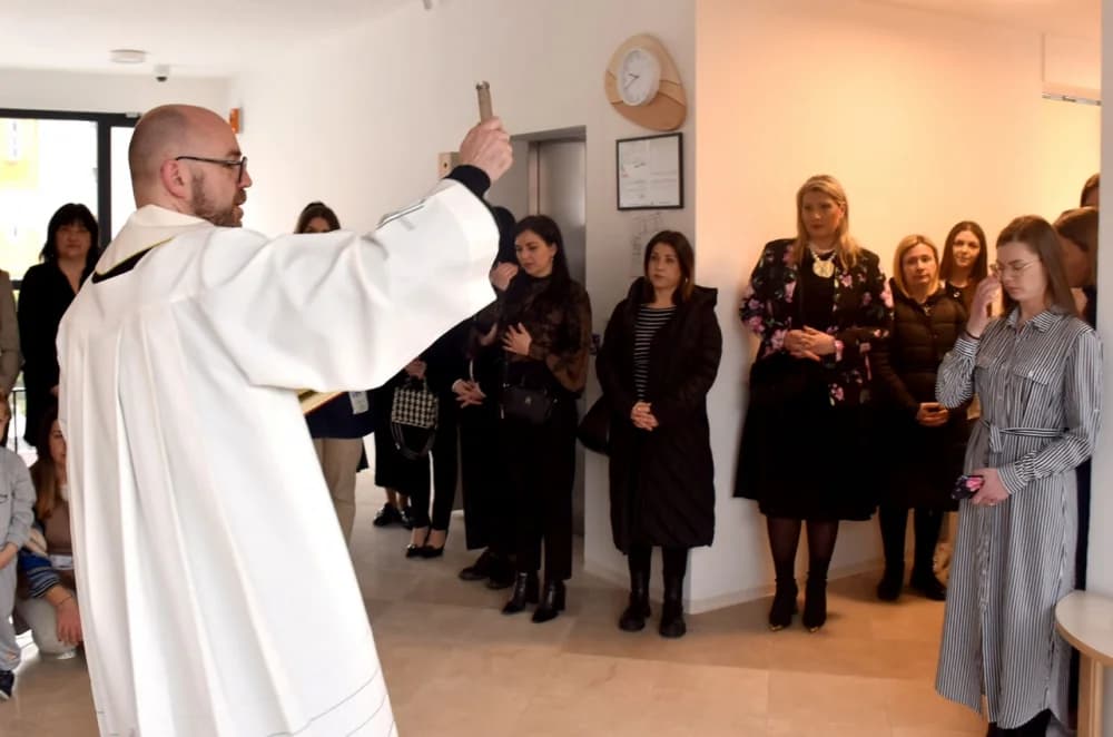 Blagoslov novog Dječjeg vrtića “Pod gradom” u Požegi na prvi radni dan