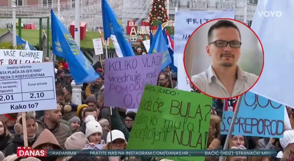 Vjeroučitelj zbog štrajka “očitao lekciju” kolegama jer zaboravljaju na nenastavno osoblje u školama