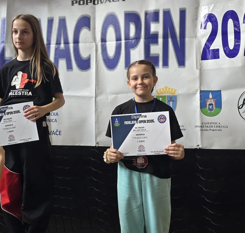 KBK Borac Požega nastupio paralelno u Zadru i Popovači, Anamarija i Roberto zlatni!