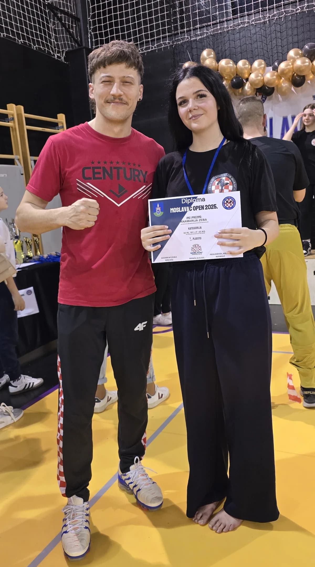 KBK Borac Požega nastupio paralelno u Zadru i Popovači, Anamarija i Roberto zlatni!