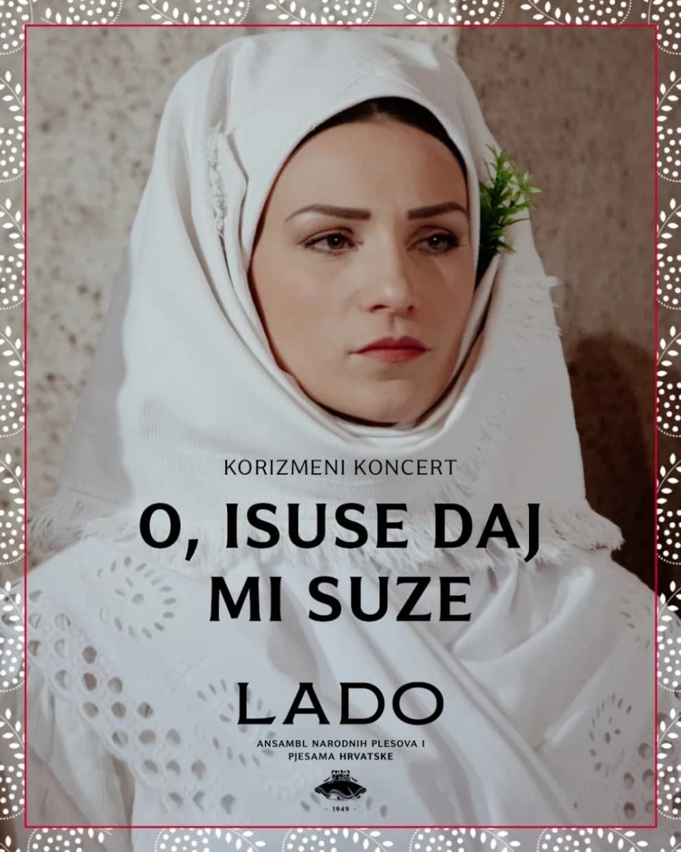 Ansambl LADO donosi korizmeni koncert u Lipik