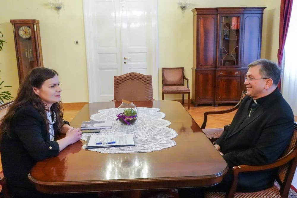 Biskup Martinović primio direktoricu Turističke zajednice Grada Požege