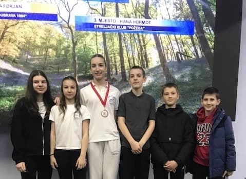 Na Otvorenom prvenstvu Dubrave u streljaštvu Hana Hormot osvojila treće mjesto
