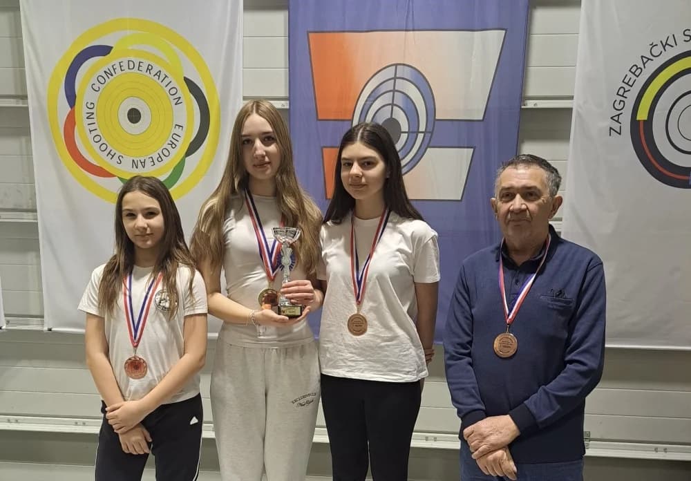 Uspješan nastup mladih strijelaca iz Požege na Prvenstvu Hrvatske u Zagrebu