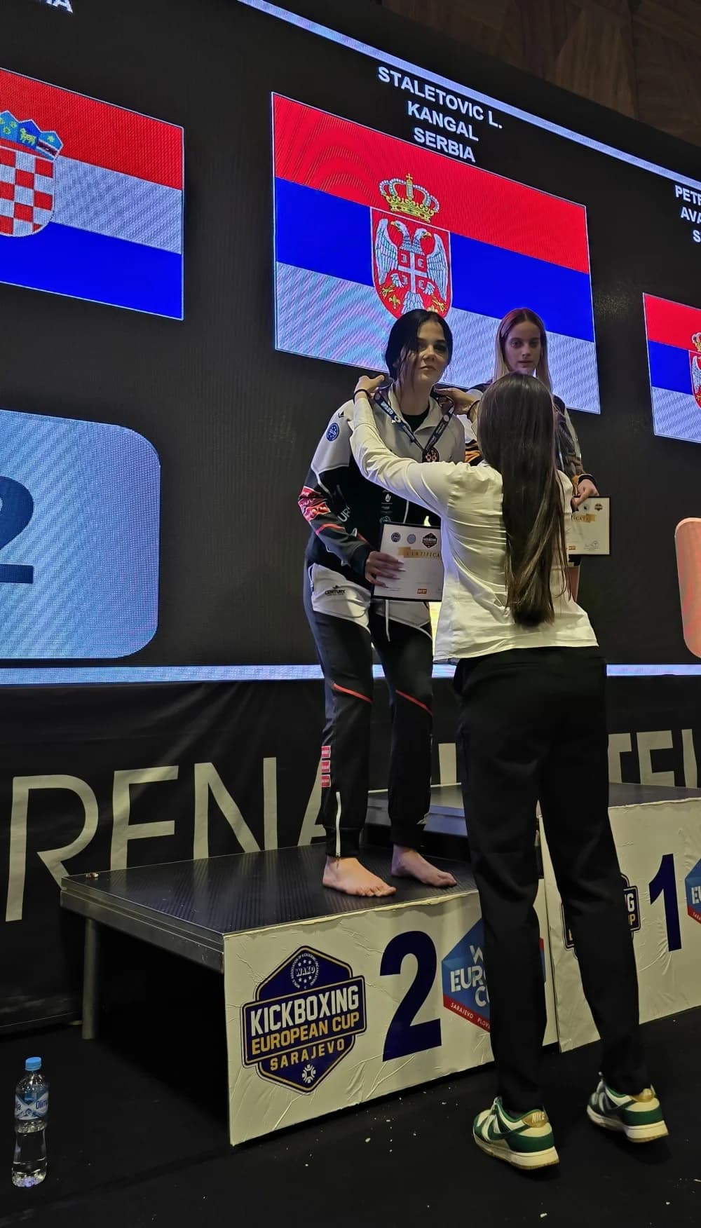 Borac slavio na Europskom Kupu u Sarajevu, Ivano osvojio Kup, Anamarija i Ivona srebrne!