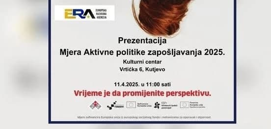 ERA MJERA ovog petka u Kutjevu: Prilike za zapošljavanje i rast