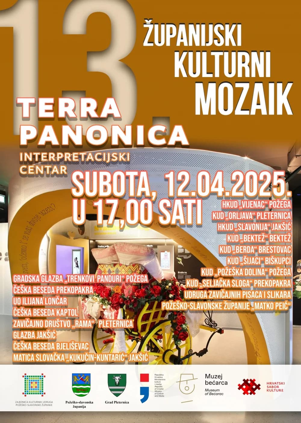 UO Plesna radionica Ilijane Lončar prvi put gostuje u Terra Panonici u sklopu 13. Županijskog kulturnog mozaika