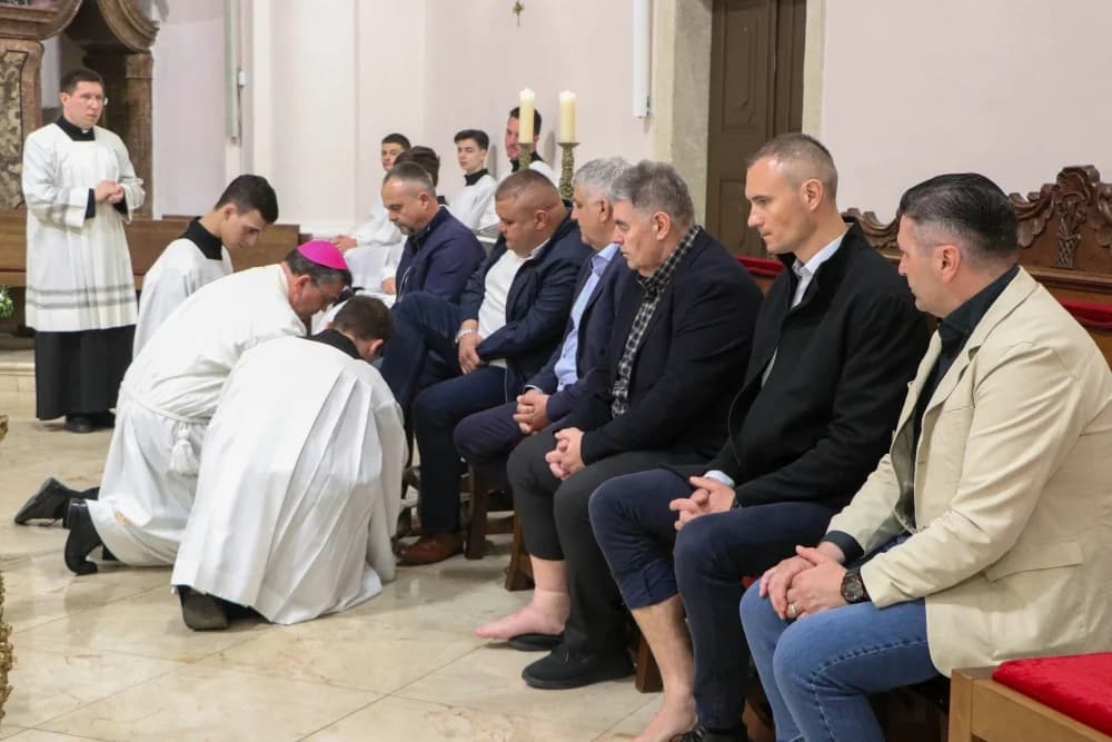Misa večere Gospodnje u Požegi