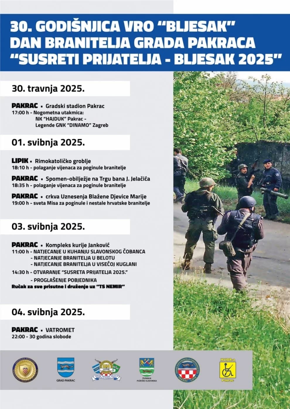 Trideset godina od operacije Bljesak obilježava se nizom događanja