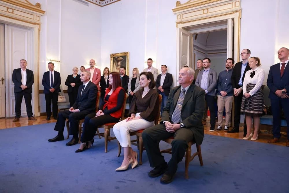 Prof. Miličeviću dodijeljena Zelena povelja Osječko-baranjske županije