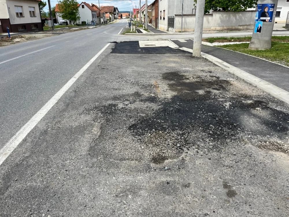 FOTO: Radovi na veliko - Asfaltne baze okupirale Frkljevce i Kadanovce