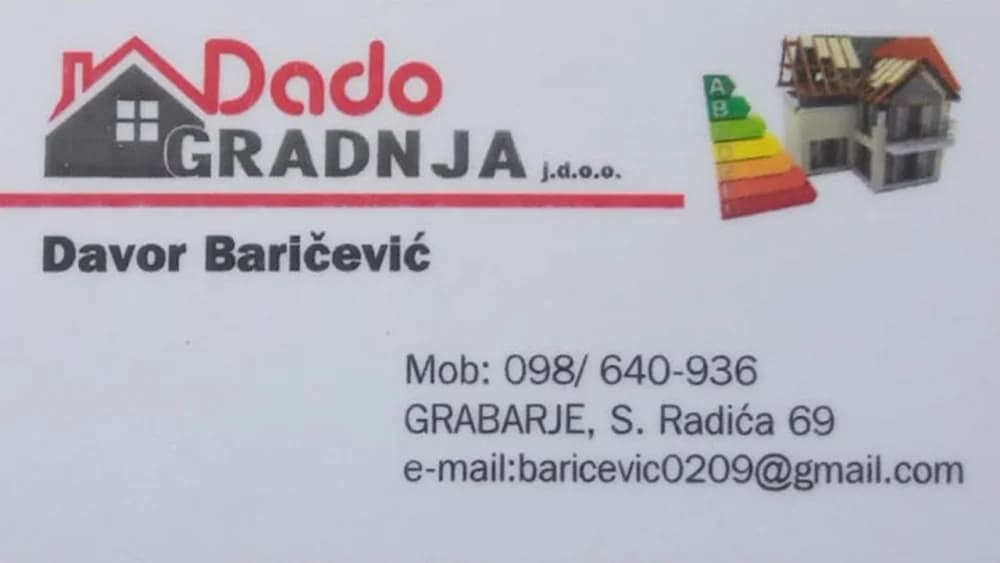 Od tesara do vlasnika – priča o Davoru Baričeviću i njegovoj Dado gradnji