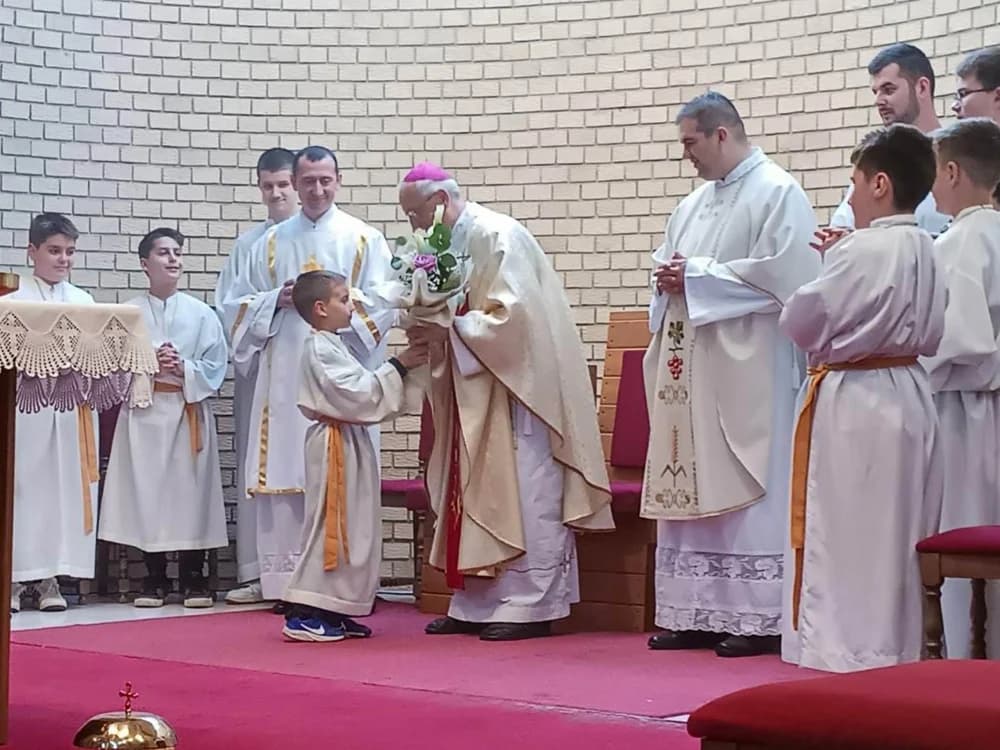 Blagoslov relikvije sv. Leopolda Mandića u Požegi