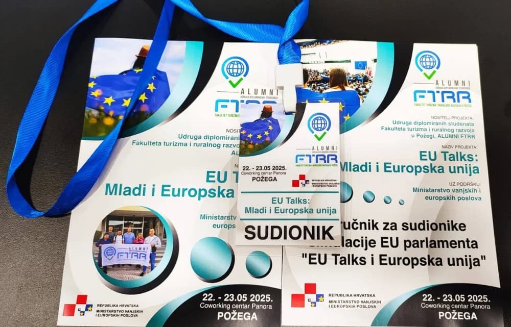 Požega u srcu Europe: ’EU Talks’ osnažuje mlade za demokraciju u praksi
