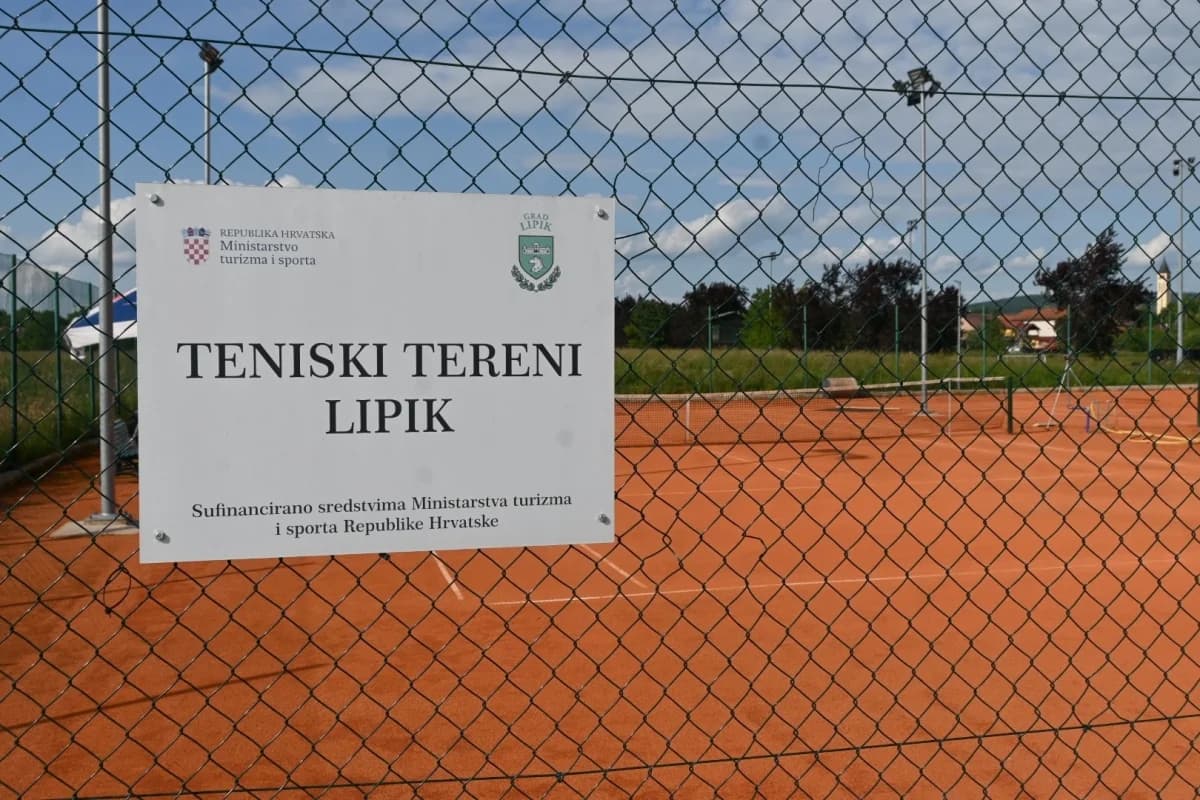 Započela sezona tenisa u Lipiku: Prvi tjedni besplatni za sve zainteresirane!
