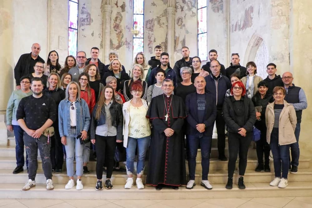 Biskup Ivo primio djelatnike Studentskog centra iz Osijeka